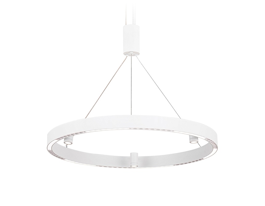Ambrella Светильник подвесной светодиодный FL5844/1+3 WH белый 40W 3000K/4200K/6400K D600*1200 (без ПДУ) фото