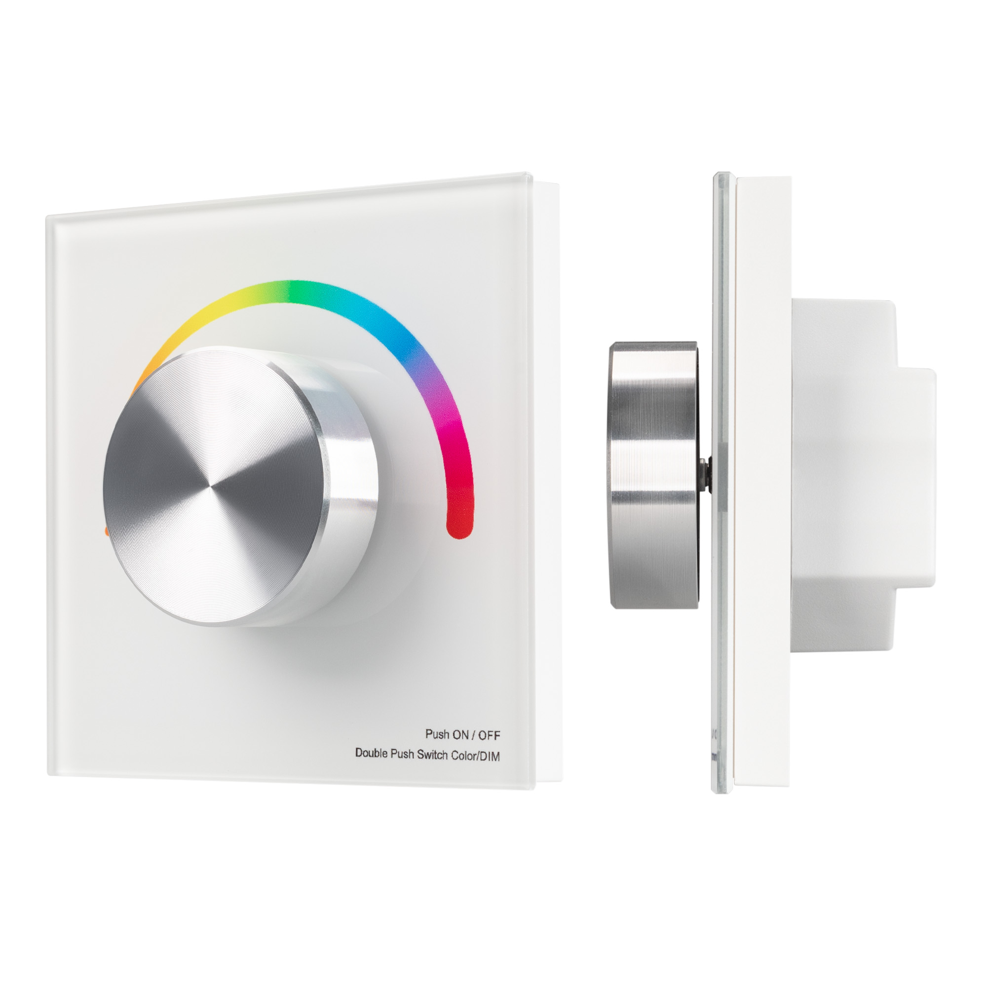 Arlight Панель SMART-P5-RGB-G-IN White (3V, Rotary, 2.4G) (IP20 Пластик, 5 лет) фото