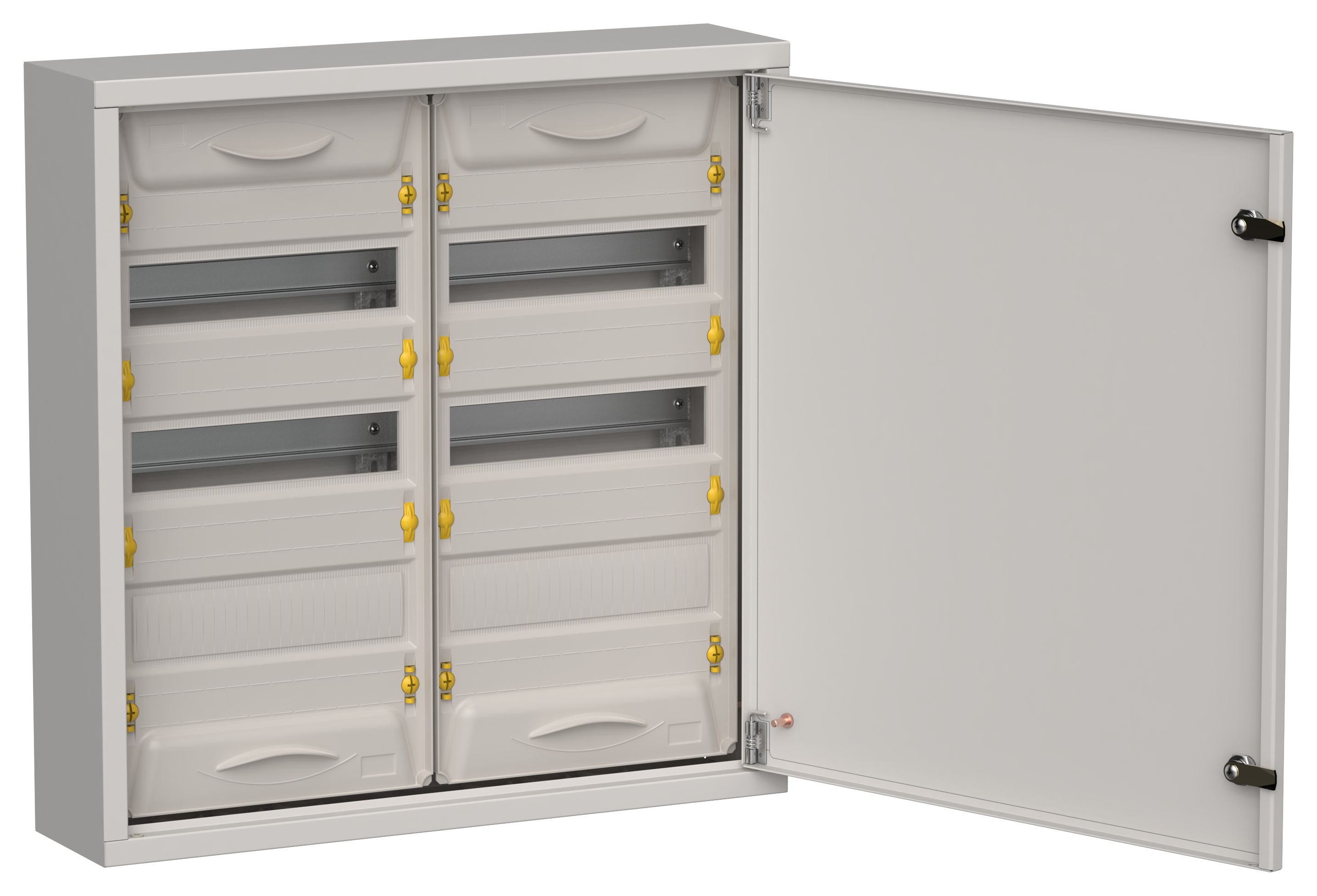IEK TITAN 5 Корпус мет. ЩРн-72 (2х36) 585х570х140 IP31 сер фото