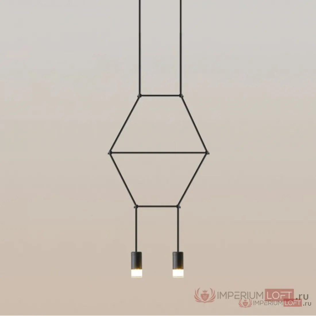 ImperiumLoft Подвесной светильник Via Wireflow Lineal Pendant Light 2 фото