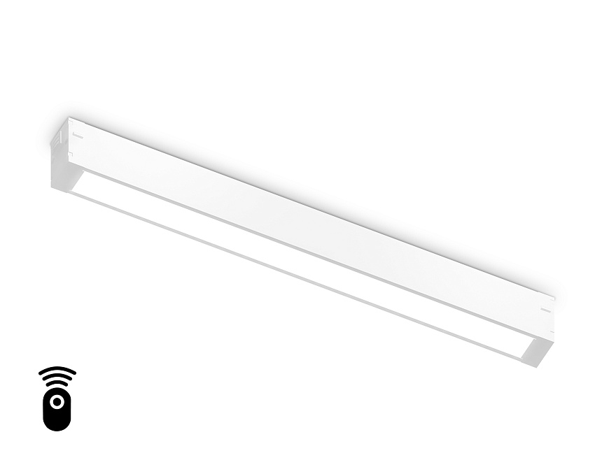 Ambrella Светильник светодиодный диммируемый для шинопровода Magnetic 220V GL1271 WH белый IP20 15W 3000K-6400K 120° 342*25*42 (Без ПДУ) фото