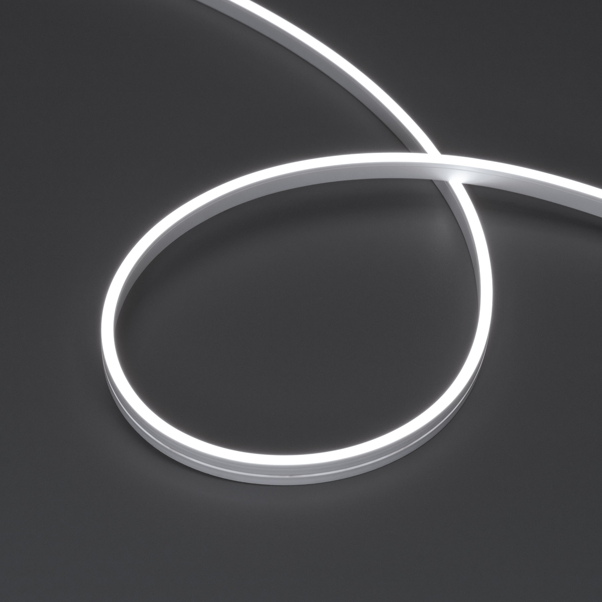 Arlight Лента герметичная MOONLIGHT-SIDE-A168-4x10mm 24V White6000 (7.2 W/m, IP65, 5m, wire x2) (Силикон) фото