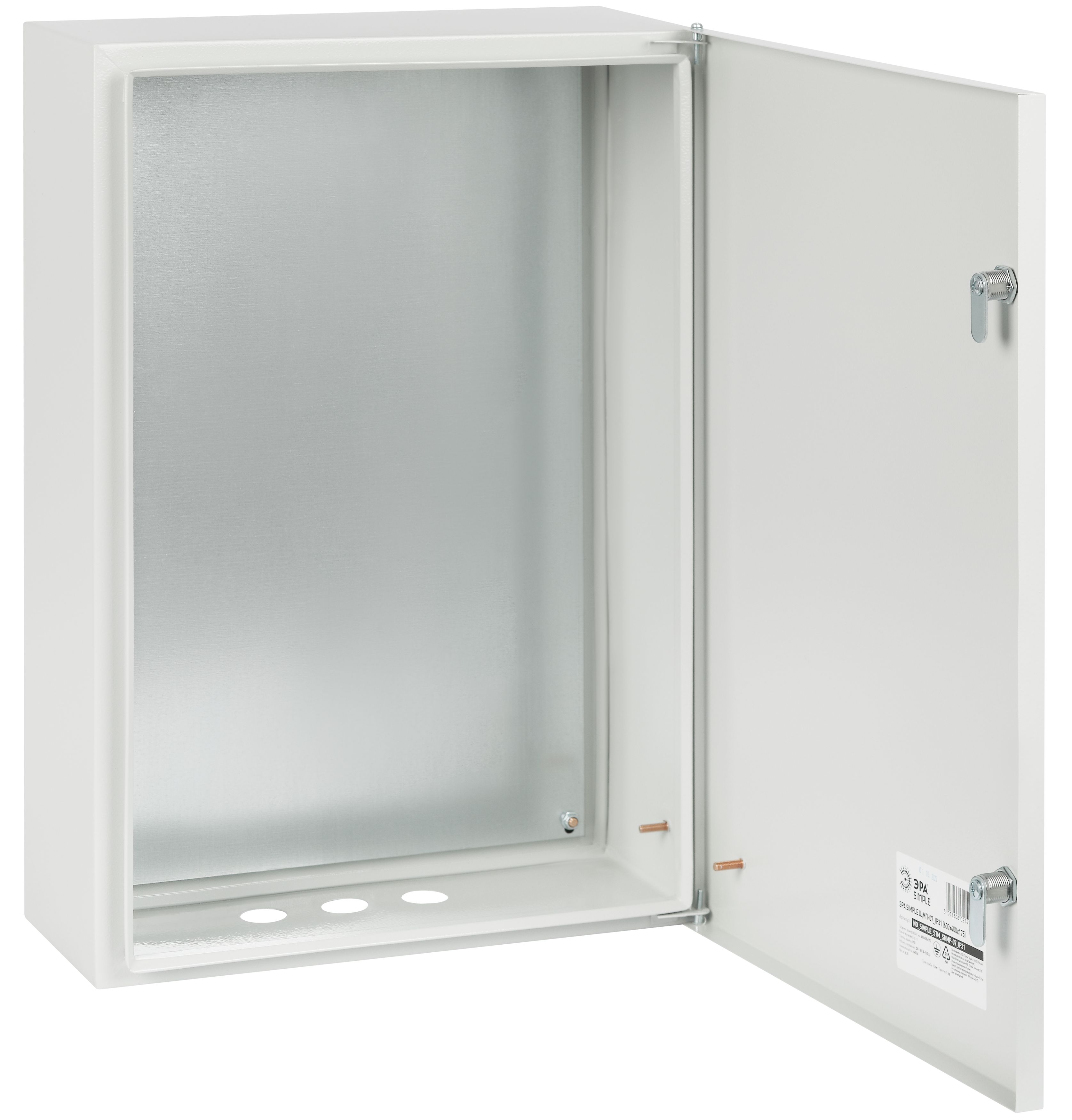 ЭРА Корпус металлический SIMPLE ЩМП-07 (600х400х175) IP31 УХЛ3 серый фото