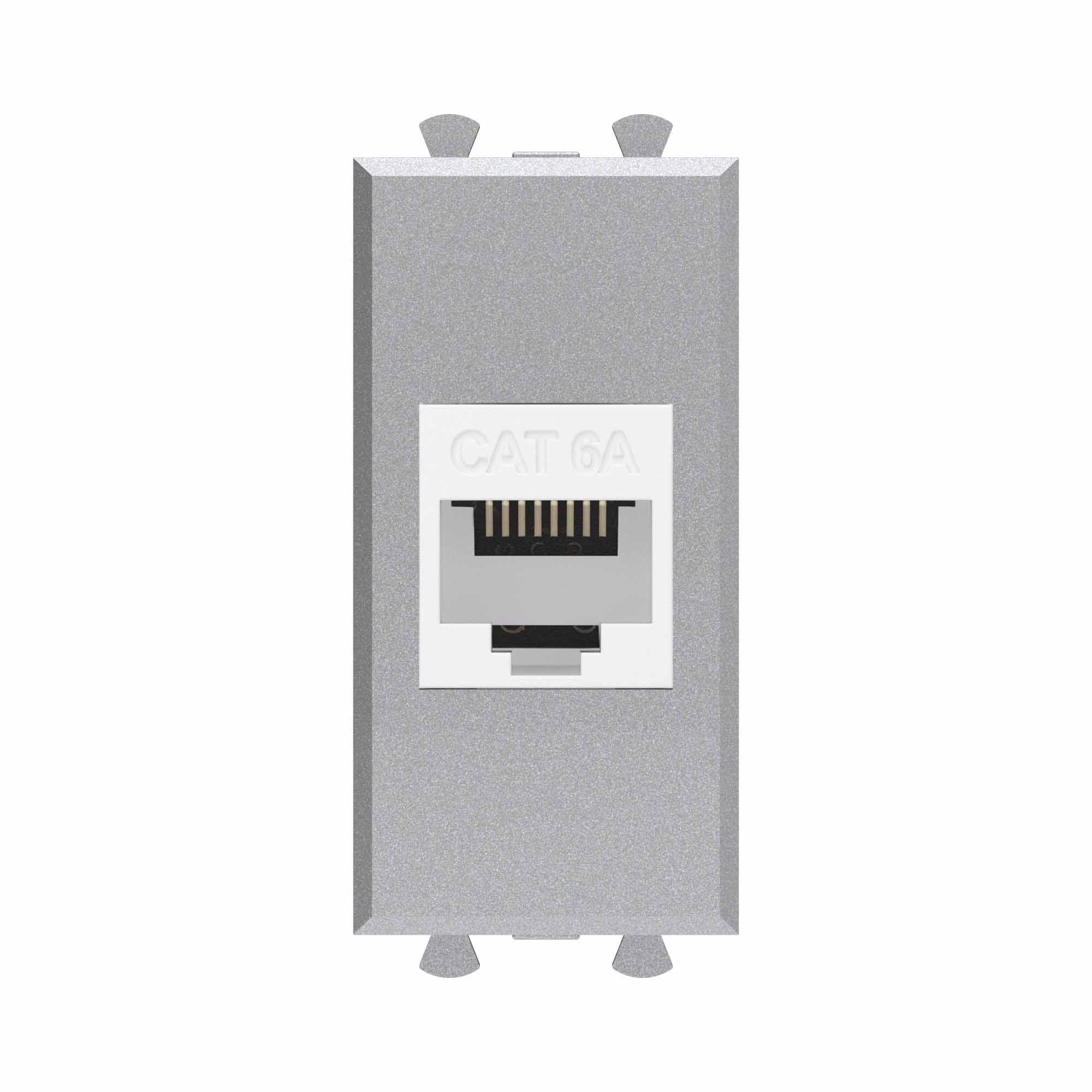 DKC Avanti Компьютерная розетка RJ-45 без шторки модульная, кат.6А, 