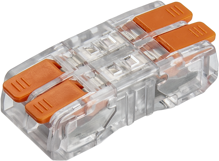 Клеммы монтажные Navigator NTC-R4-2-2-50 (50 шт/упак) (50/10/1)