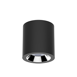 Varton Светодиодный светильник DL-02 Tube накладной 160х150 мм 32 Вт 4000 K 35° RAL9005 черный муар фото