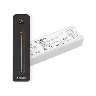 Arlight INTELLIGENT ARLIGHT Диммер SMART-SET-PWM-102-72-MIX-SUF Black (12-24V, 2x5A, ПДУ LINE, 2.4G) (IARL, IP20 Пластик, 5 лет) фото