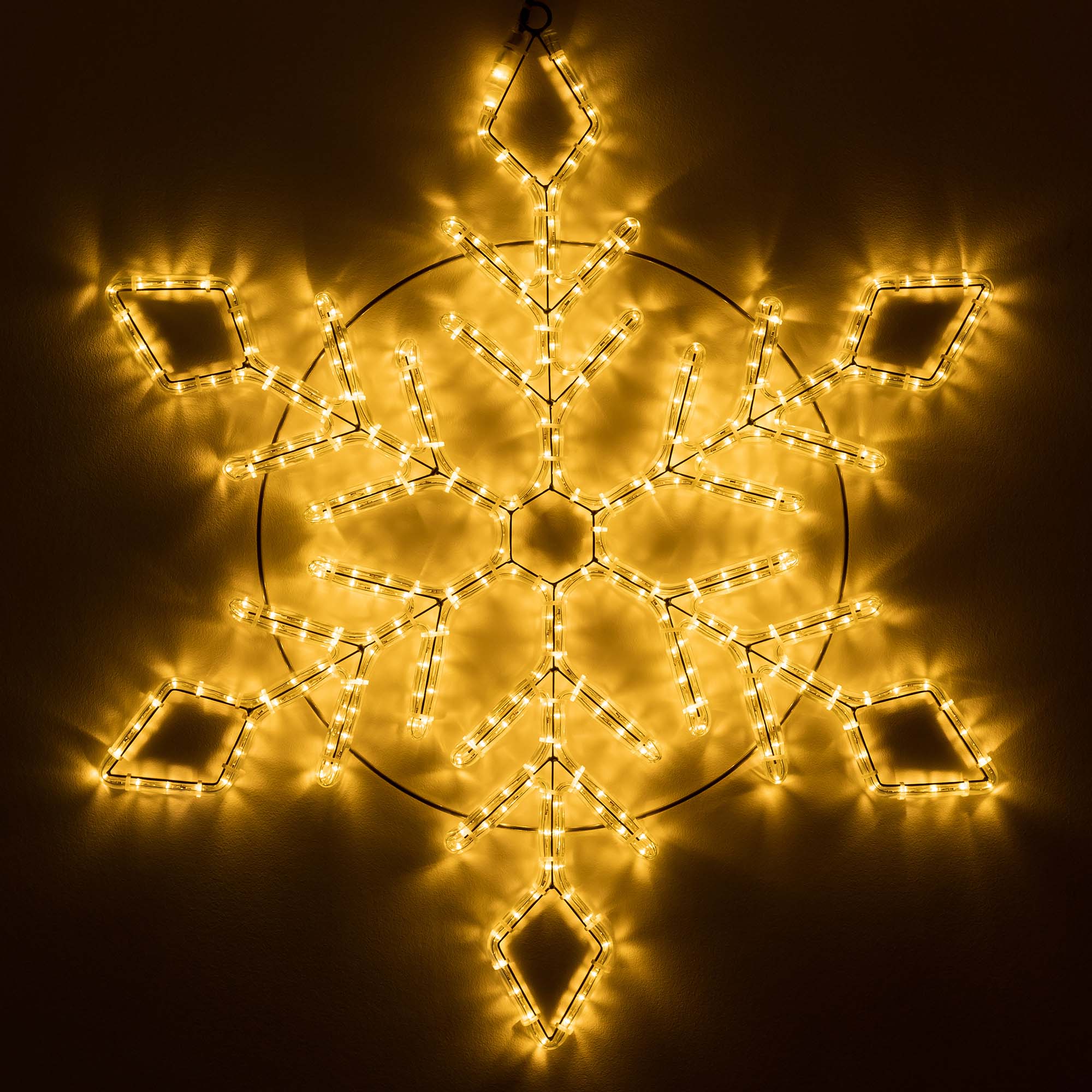 Arlight Фигура ARD-SNOWFLAKE-M9-900x900-360LED Warm (230V, 22W) (Ardecoled, IP65) фото