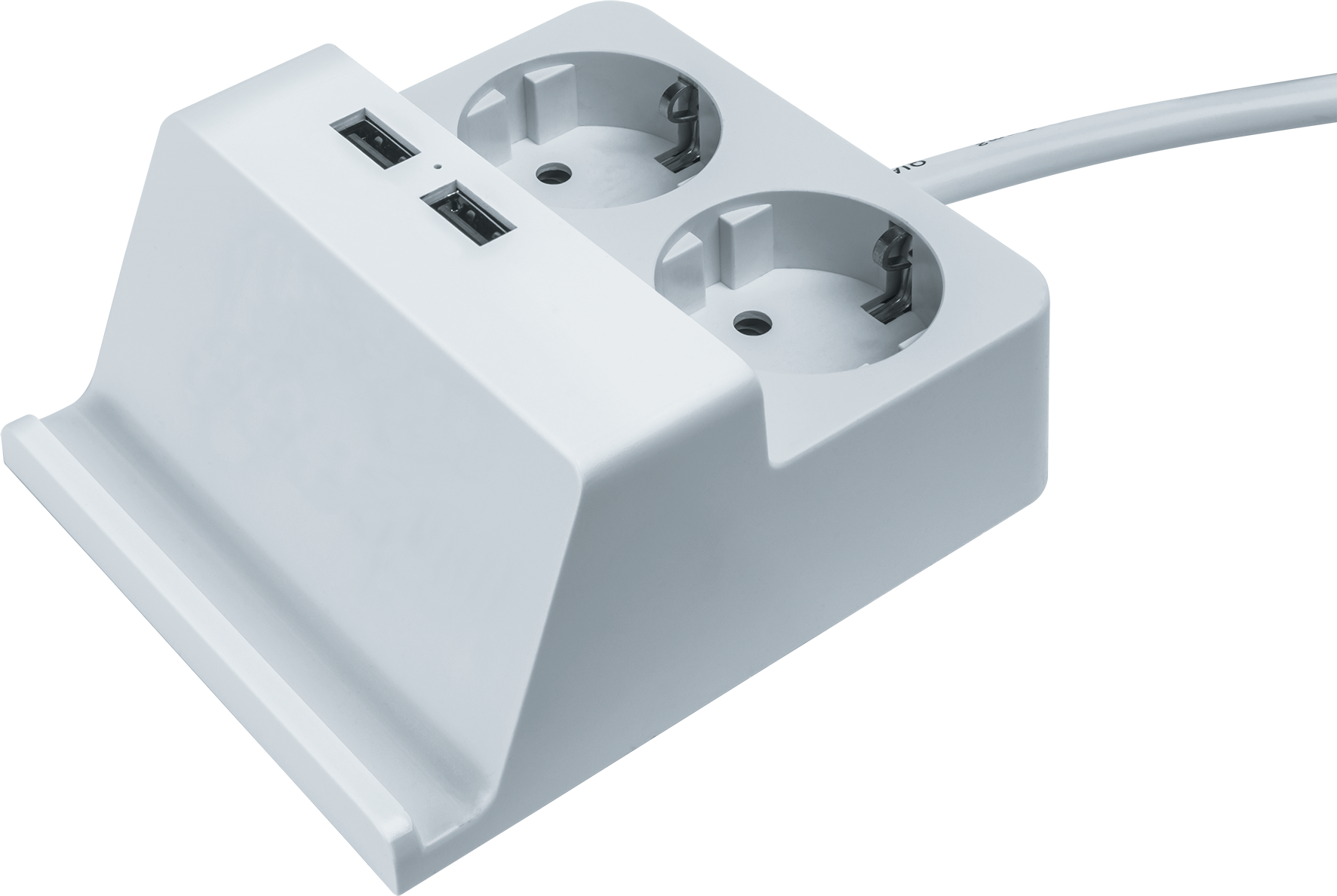Удлинитель Navigator NPE-USB03-02-150-E-3X1с/з 2 гн.1.5м USB2.1A (24/1/1)