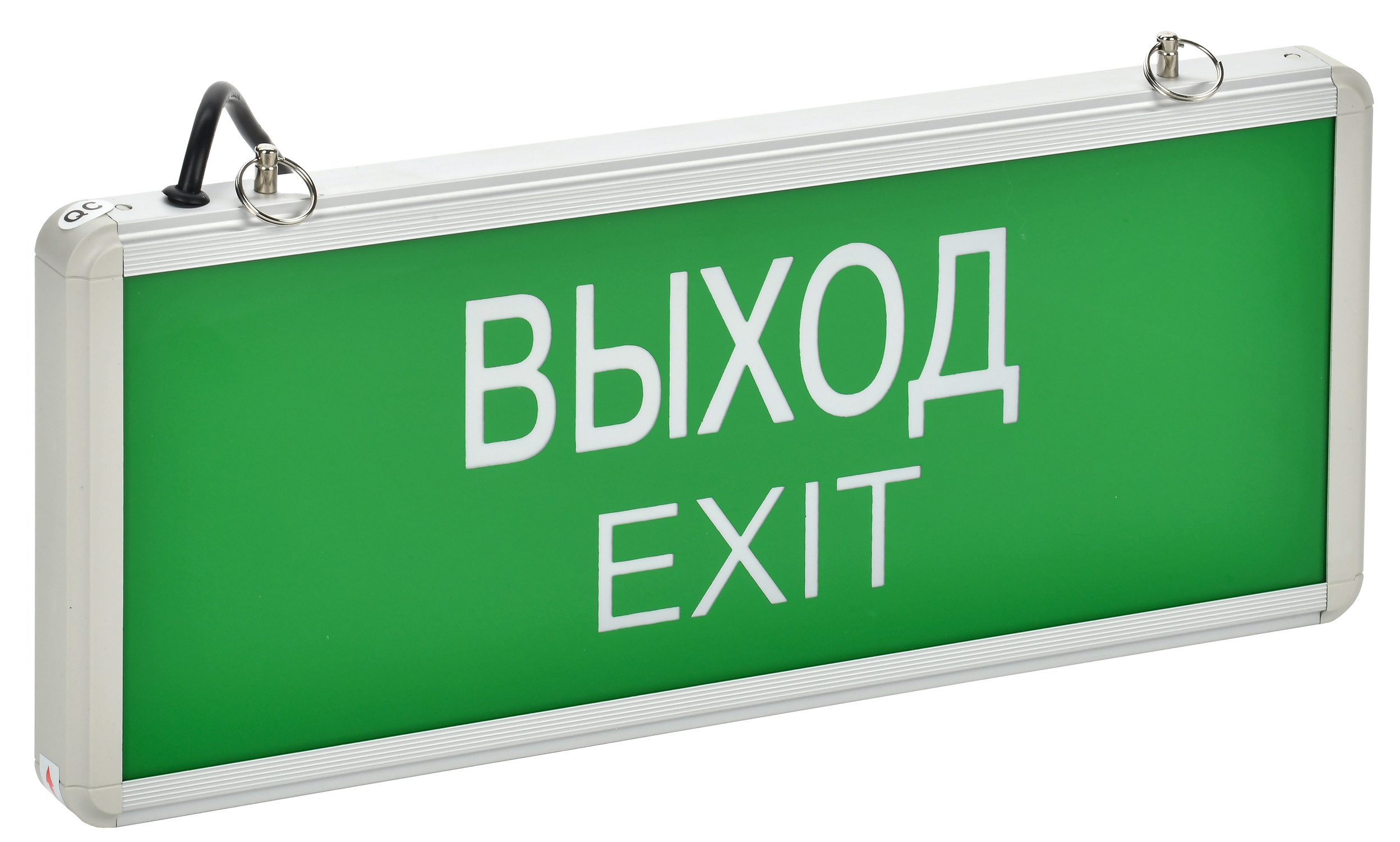 IEK Светильник аварийный на светодиодах ССА1001, 1,5ч., 3Вт, одностор.,ВЫХОД-EXIT фото