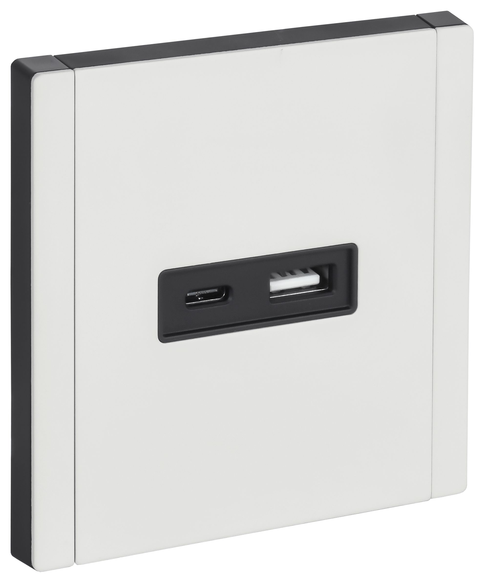 IEK FORTE&PIANO Металл Белый Розетка USB A+C 3,1А FP250M фото