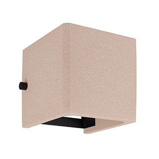 Arlight Светильник LGD-PERAN-WALL-S120x120-6W Warm3000 (Light ivory, 0-80 deg, 230V) (IP65 Бетон, 3 года) фото