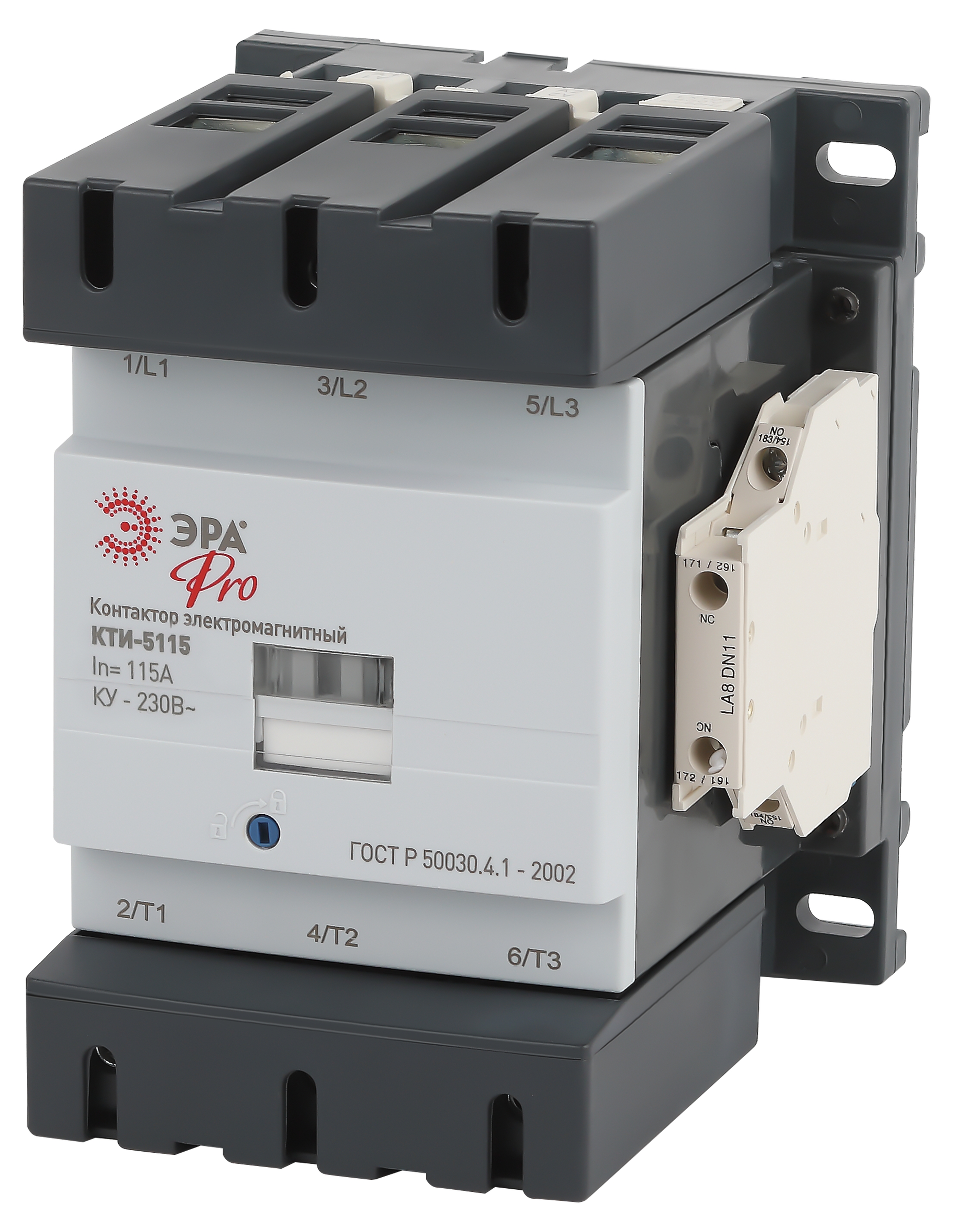 ЭРА Контактор КТИ-5115 PRO KKT50-115-230-10-E 115А 230В/АС3 фото