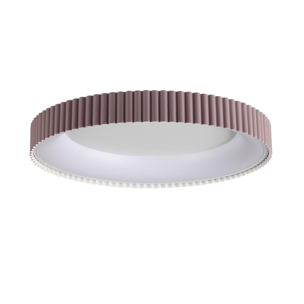 Sonex 7766/56L AVRA LED SN Светильник металл/белый/мокко LED 56Вт 3000-6000K D500 IP43 ССТ SHARMEL фото