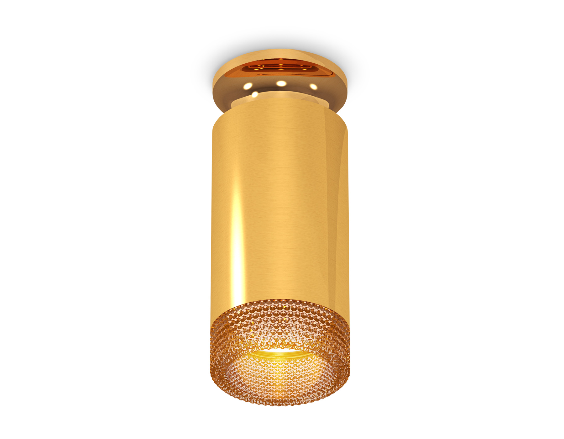 Ambrella Комплект накладного светильника XS6327081 PYG/CF золото желтое полированное/кофе MR16 GU5.3 (N6905, C6327, N6154) фото