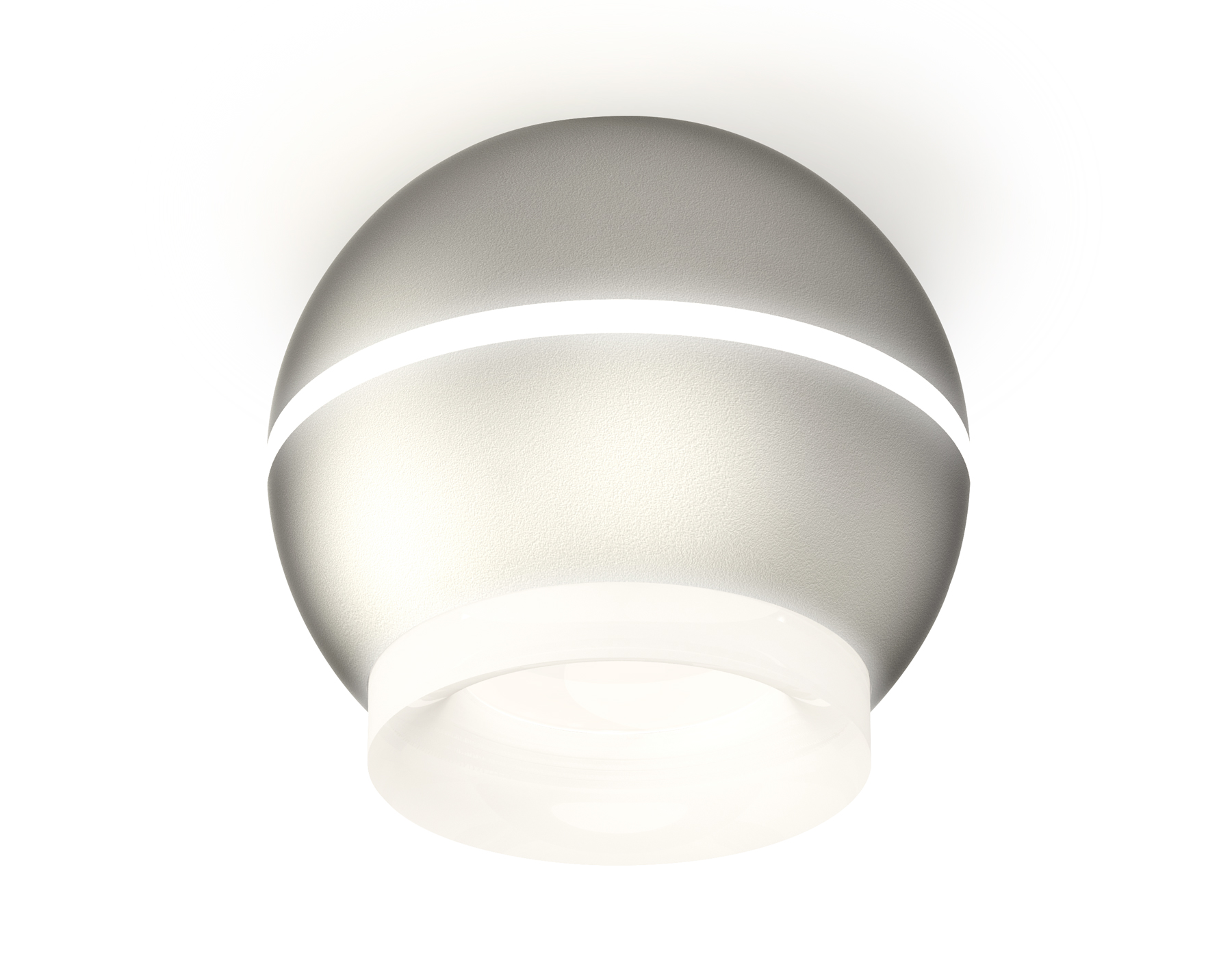 Ambrella Комплект накладного светильника XS1103030 SSL/FR серебро песок/белый матовый MR16 GU5.3 LED 3W 4200K (C1103, N7165) фото