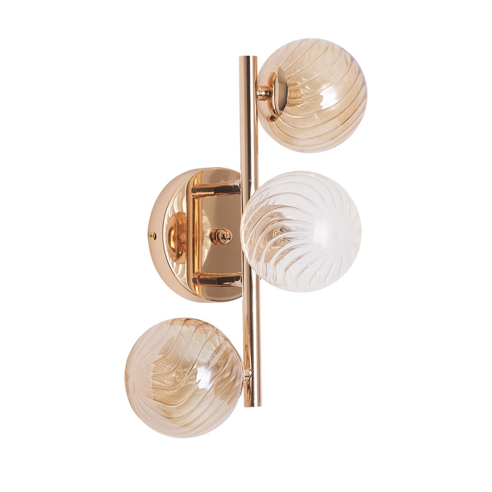Arte Lamp A5261AP-3GO СВЕТИЛЬНИК НАСТЕННЫЙ фото