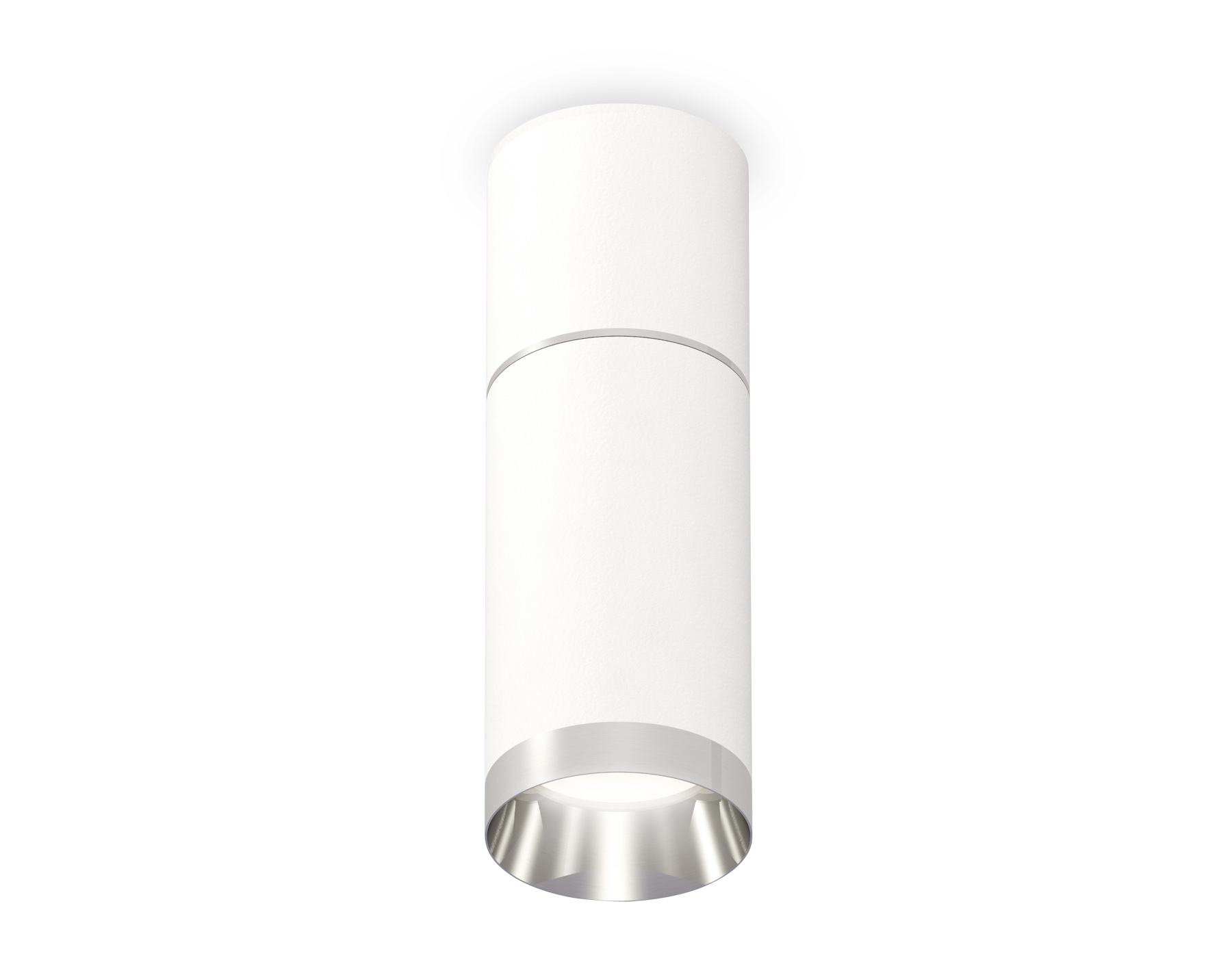 Ambrella Комплект накладного светильника XS6322060 SWH/PSL белый песок/серебро полированное MR16 GU5.3 (C6301, A2060, C6322, N6132) фото