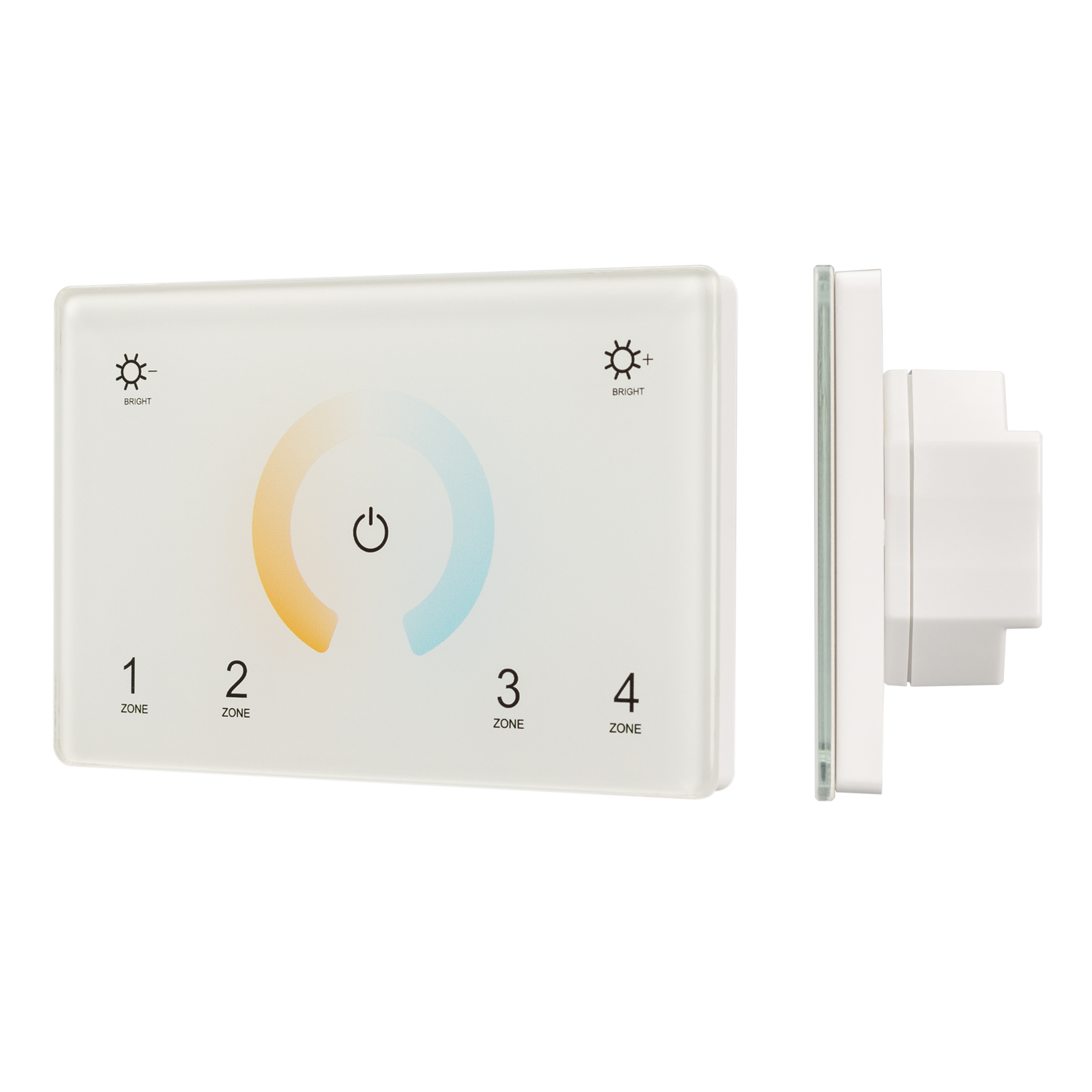 Arlight Панель Sens SMART-P81-MIX White (230V, 4 зоны, 2.4G) (IP20 Пластик, 5 лет) фото