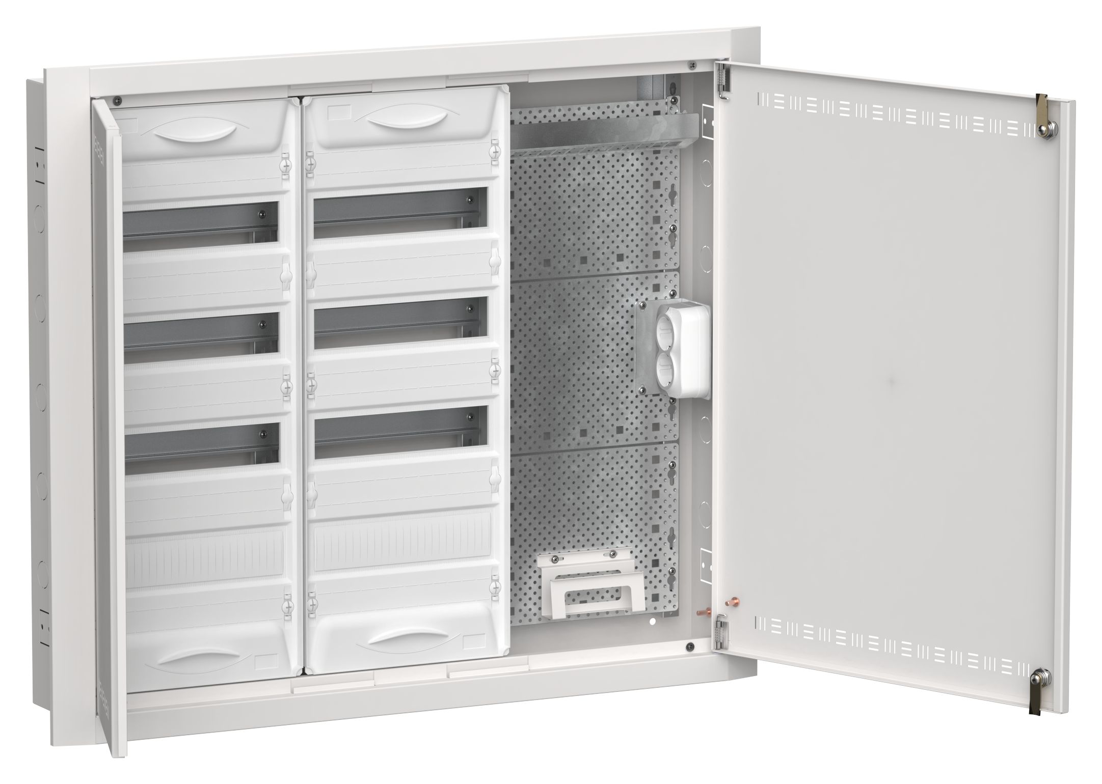 IEK TITAN 5 Корпус комбинированный ЩРв-96 (3х48) белый фото