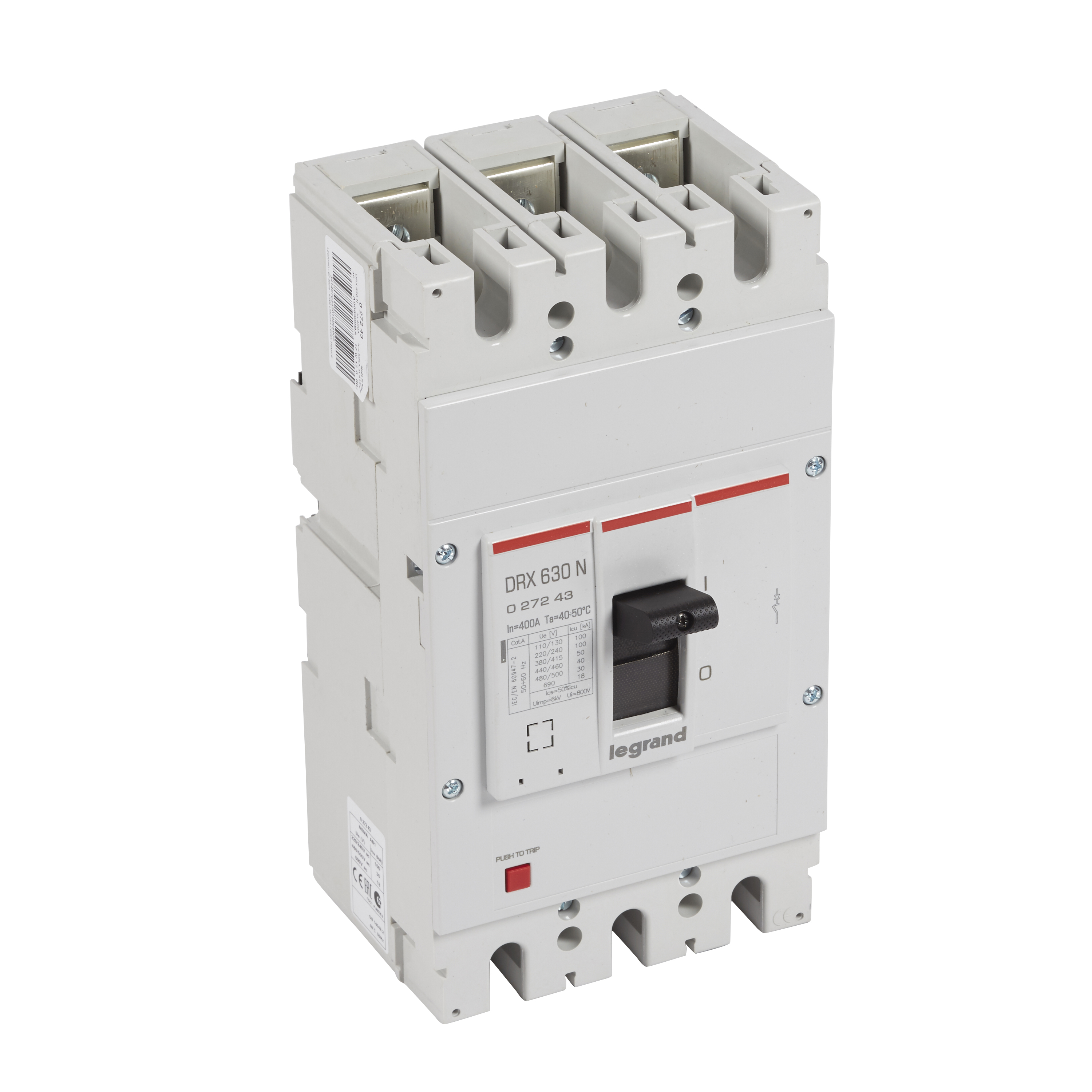 Legrand DRX630 термомагнитный 400A 3П 50кА. фото