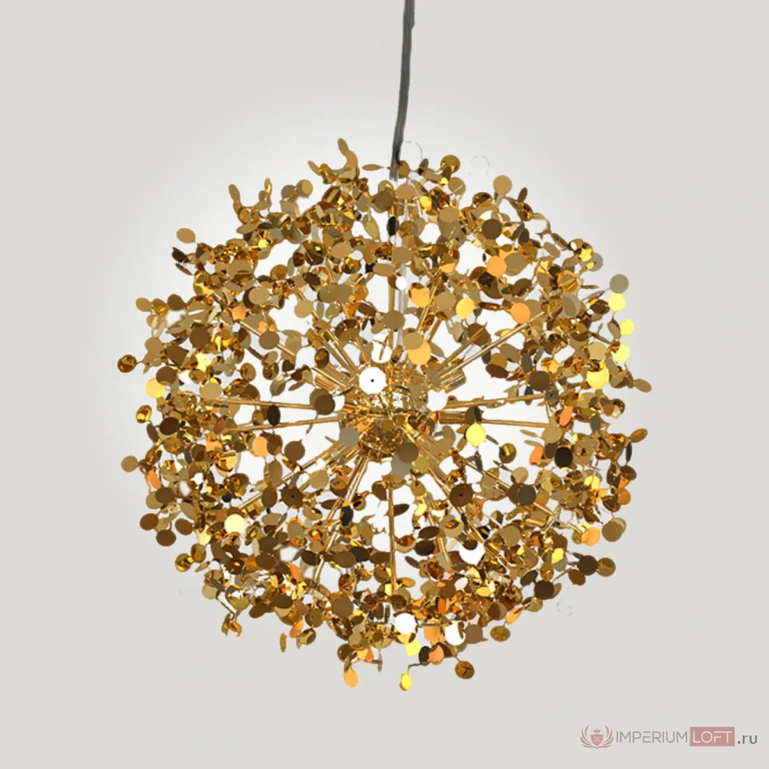 ImperiumLoft Люстра Tezani Argent Suspension Pendant lamp 85 gold D50 фото