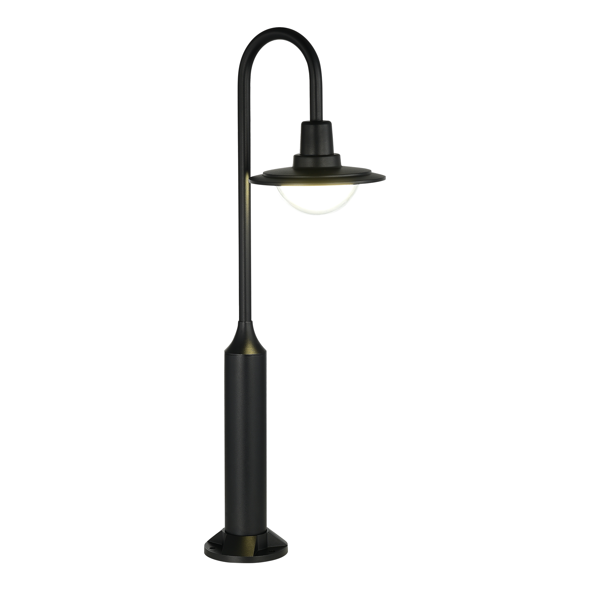ST LUCE SL9512.405.01 Светильник уличный напольный черный/Прозрачный LED 1*10W 4000K фото