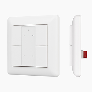 Arlight Панель Knob SR-KN9550K4-UP White (KNX, DIM) (-) фото