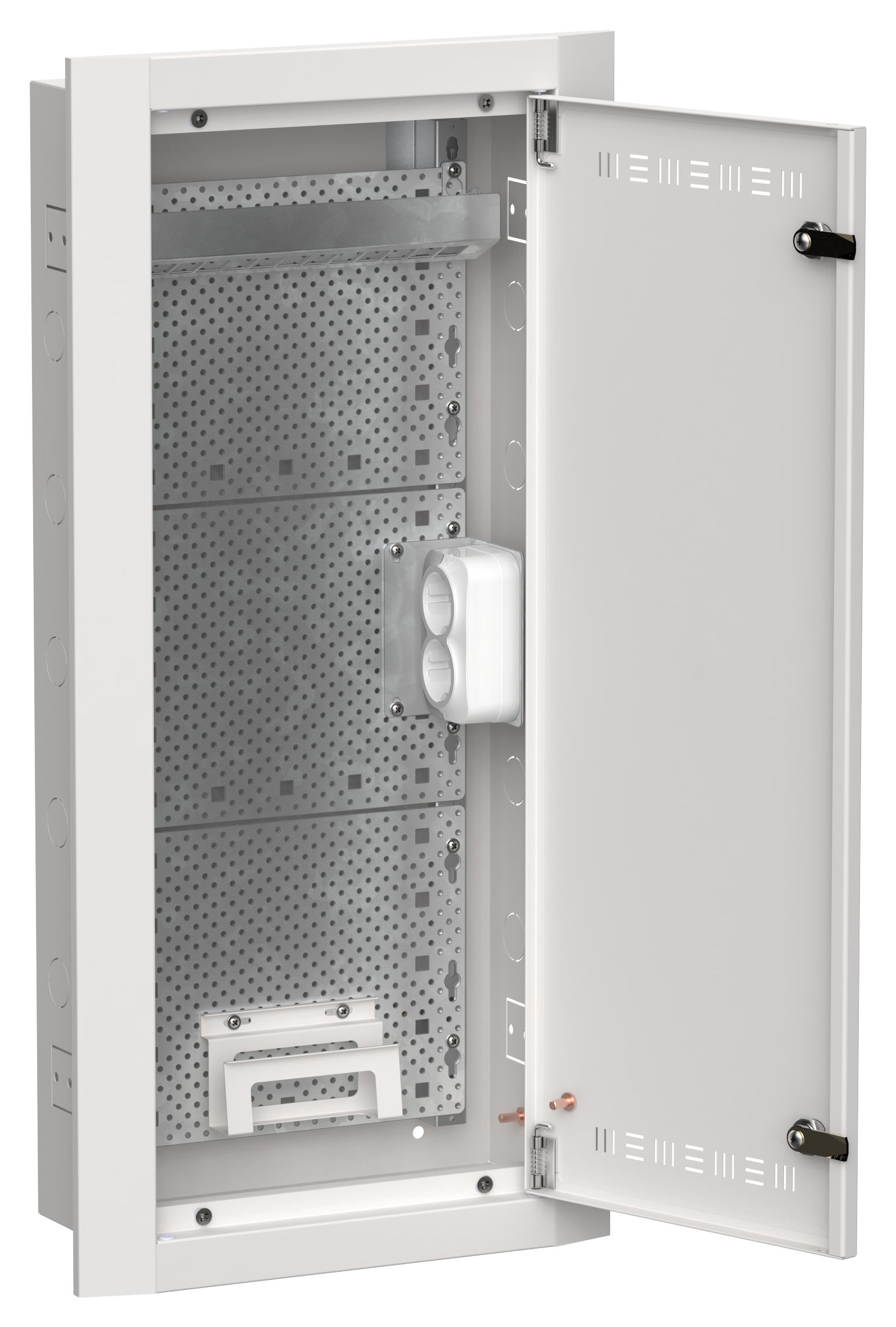 IEK TITAN 5 Корпус мультимедиа ЩРв-48 (1х48) белый фото