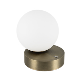 Arlight Светильник SP-ORNELLA-TAB-L150-R125-6W Warm3200-MIX (BR, 300 deg, 230V, TOUCH-DIMM) (IP20 Металл, 3 года) фото