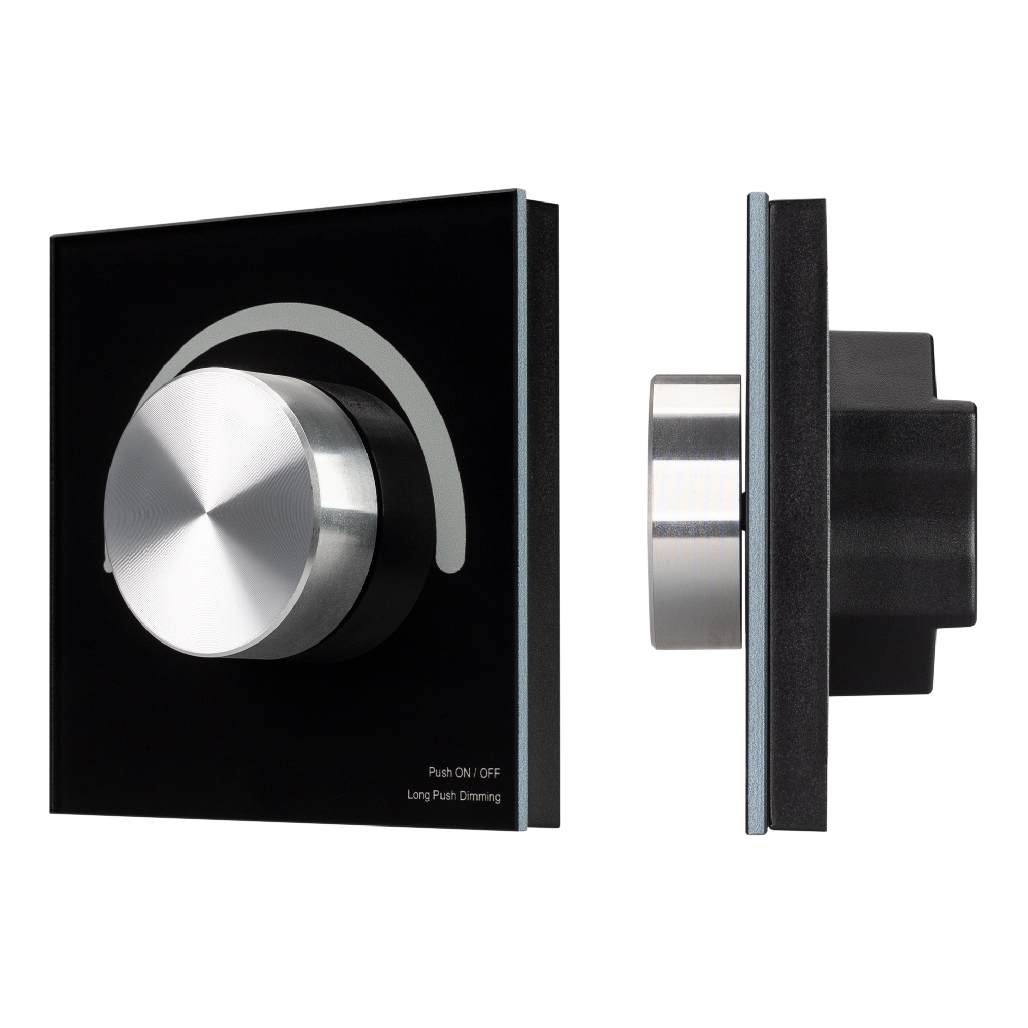 Arlight INTELLIGENT ARLIGHT Роторная панель SMART-1-10V-301-31-DIM-IN Black (24-48V, 2.4G) (IARL, IP20 Пластик, 5 лет) фото