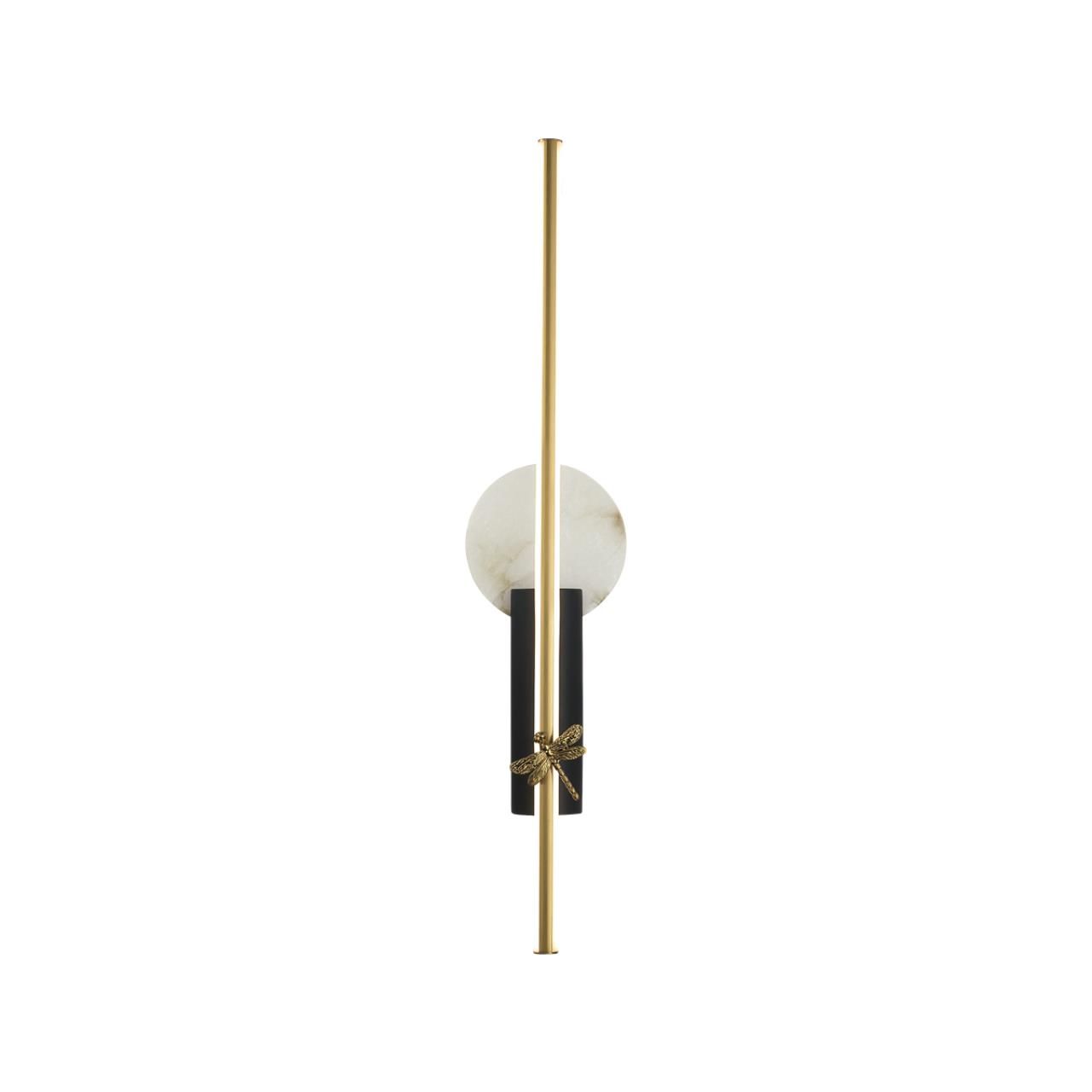 Odeon Light 5413/18WL L-VISION ODL_EX25 109 античная бронза/алебастр/декор металл Настенный светильник LED*18W 3000K 2695Лм STREKOZA фото