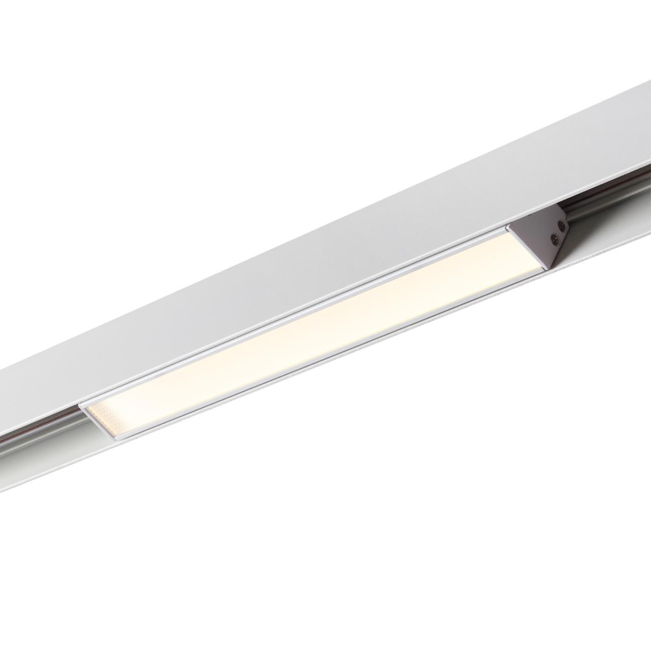 Novotech 359483 SHINO NT24 000 белый Трековый низковольт. св-к диммир. со сменой цв.температуры, пульт ДУ/Tuya Smart Life IP20 LED 12W 48V 3000-6500K фото