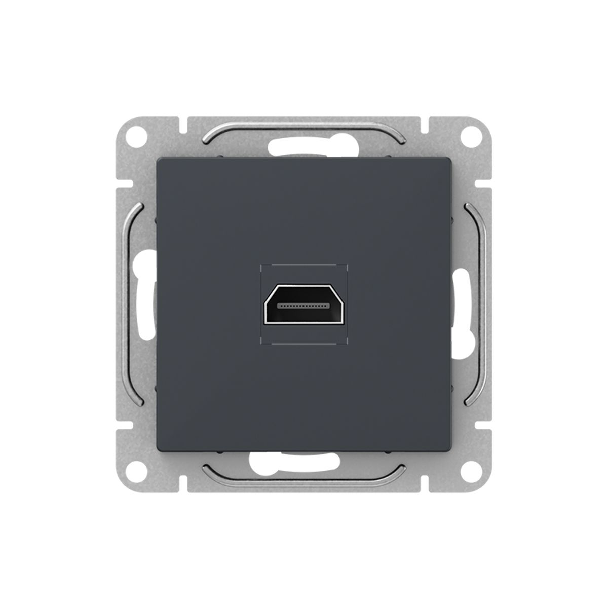 EKF Механизм розетки HDMI, графит Эпика фото