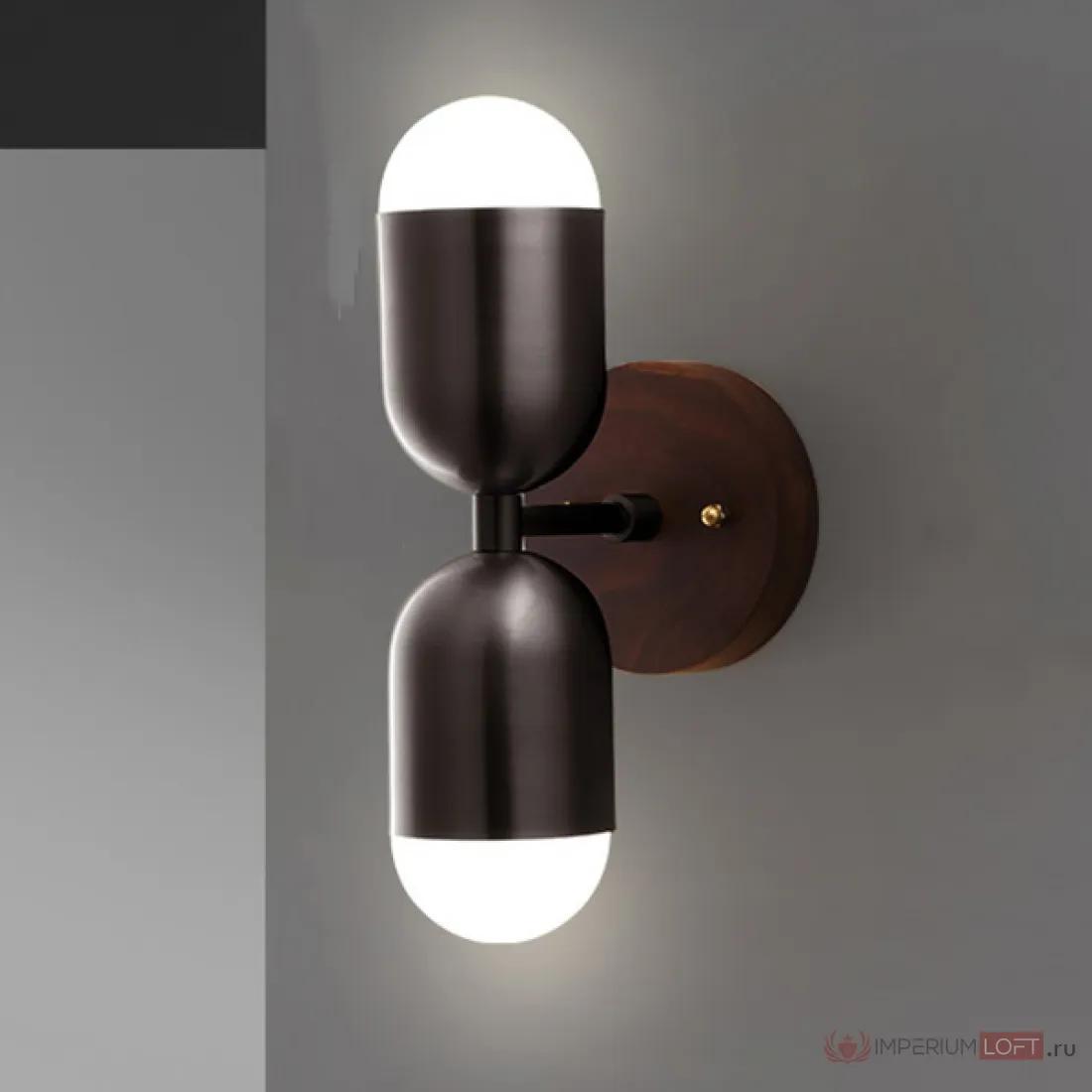 ImperiumLoft Настенный светильник CHRIS A Black фото