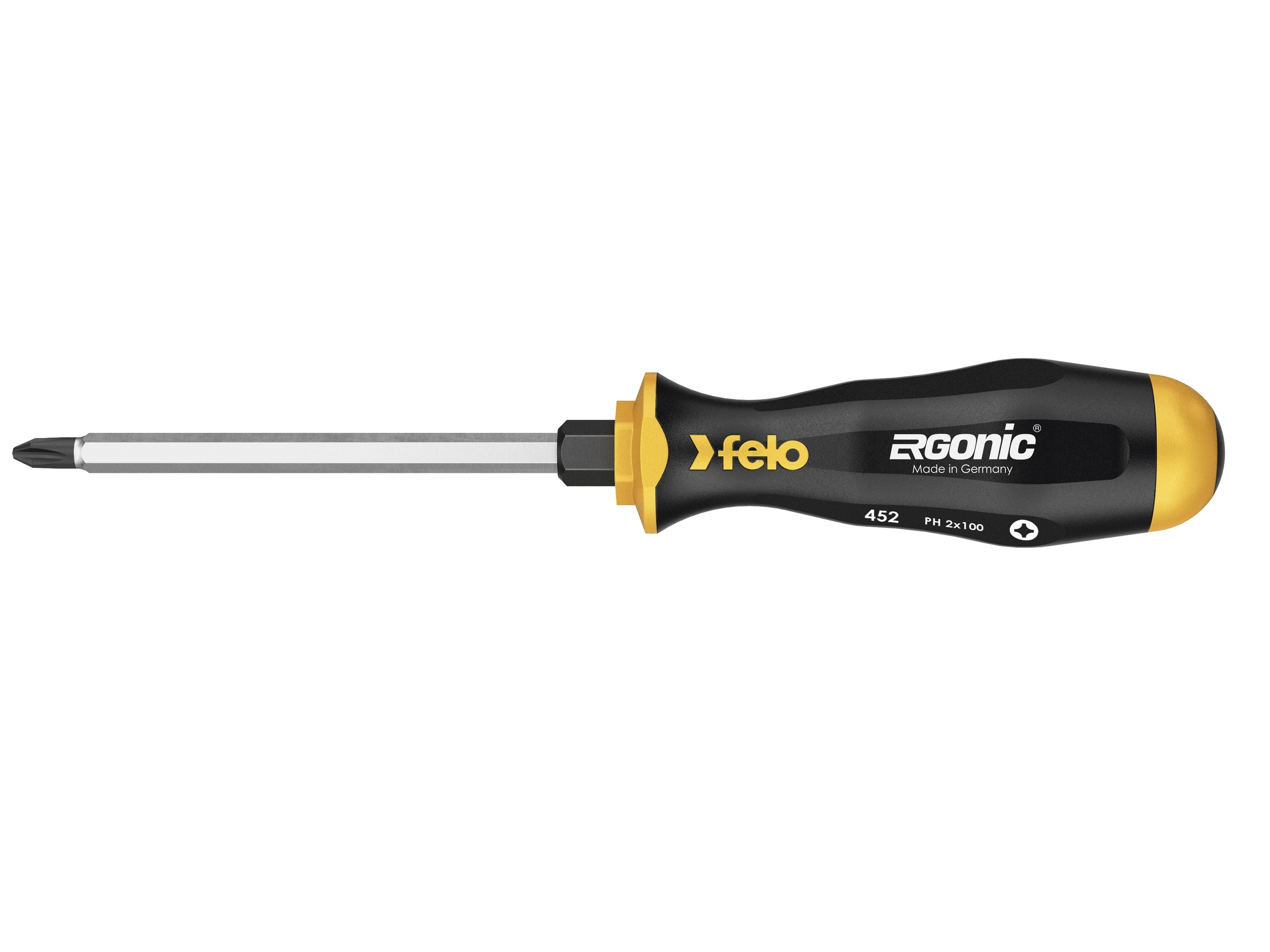Felo Отвертка Ergonic  крестовая ударная PZ 3X150 45130540 фото