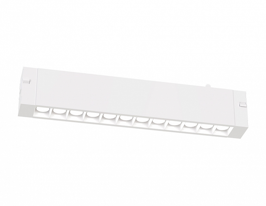 Ambrella Светильник трековый светодиодный Magnetic SMART 220V 25mm GL8070 WH белый IP20 9W 3000-6000K 24° 220*25*41 фото