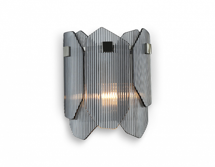 Ambrella Светильник настенный LH31207/2 SN/SM сатин никель/дымчатый E14*2 max 40W 220*150*270 фото
