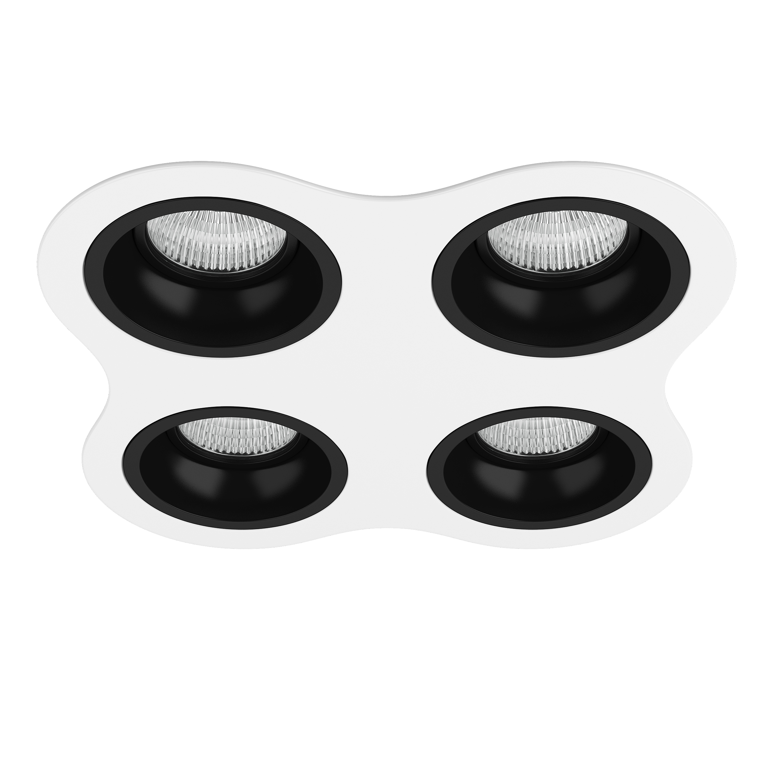 Lightstar Комплект из светильников и рамки DOMINO Domino Lightstar D64607070707 фото