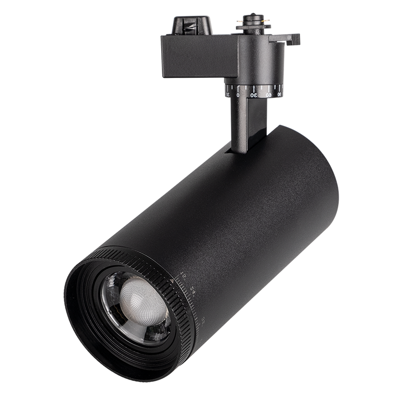 Jazzway PTR 0728 ZOOM 28w 3000K 15-60° BL (чёрный) IP40 фото