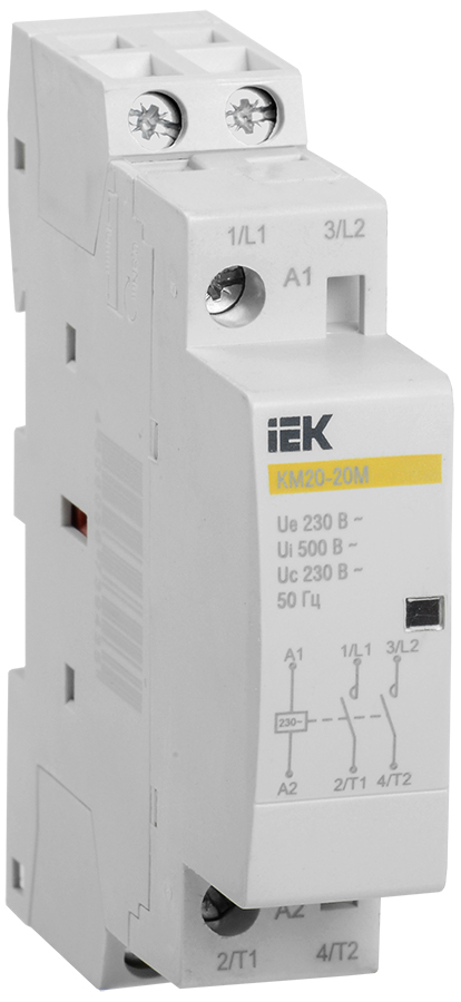 IEK KARAT Контактор модульный КМ20-20М AC фото