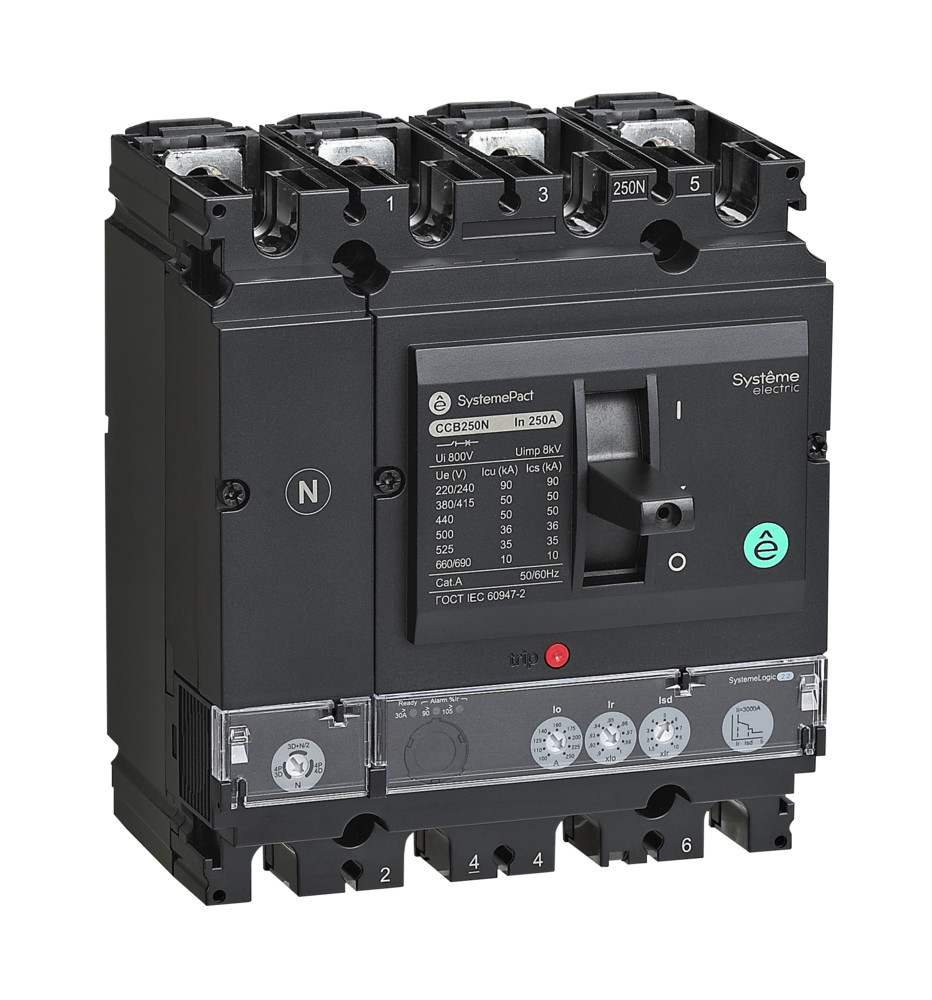 Systeme Electric SystemePact СCB Автоматический выключатель 100 50KA 4P4D S2.2 100A фото