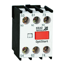 КЭАЗ Блок контактный OptiStart K-FX-48430 фронтальный 3НО для F-09..(A)F-150 и FR. фото