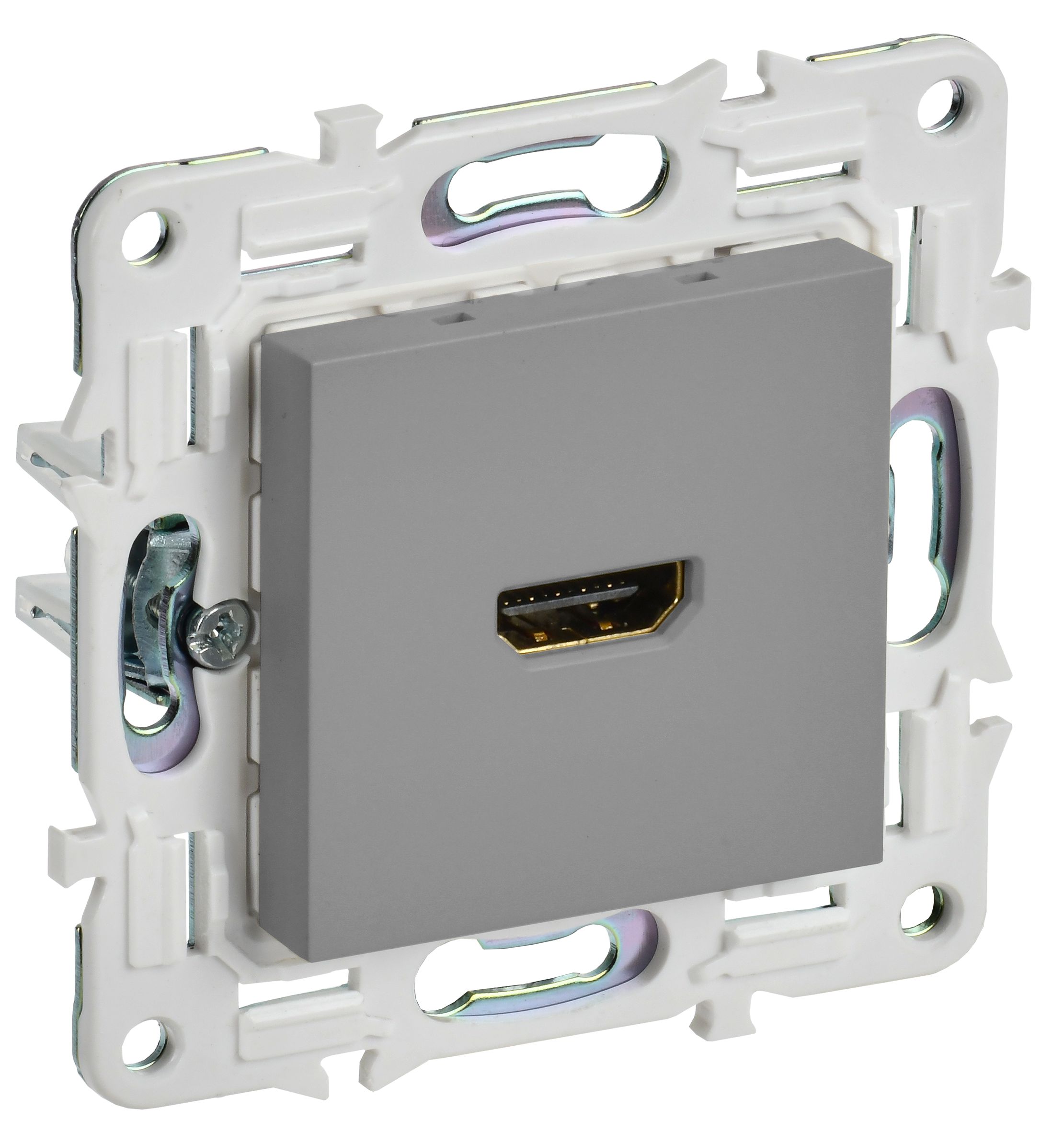 IEK SKANDY Серый Розетка HDMI SK-H01Gr фото