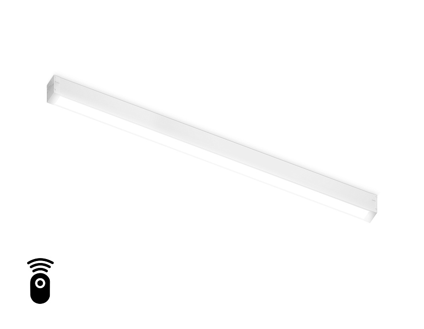 Ambrella Светильник светодиодный диммируемый для шинопровода Magnetic 220V GL1291 WH белый IP20 24W 3000K-6400K 120° 562*25*42 (Без ПДУ) фото