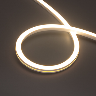 Arlight Лента герметичная MOONLIGHT-PRO-SIDE-X320-16x16mm 48V Warm3000 (10 W/m, IP67, 30m, wire x2) (Вывод боковой, 7 лет) фото