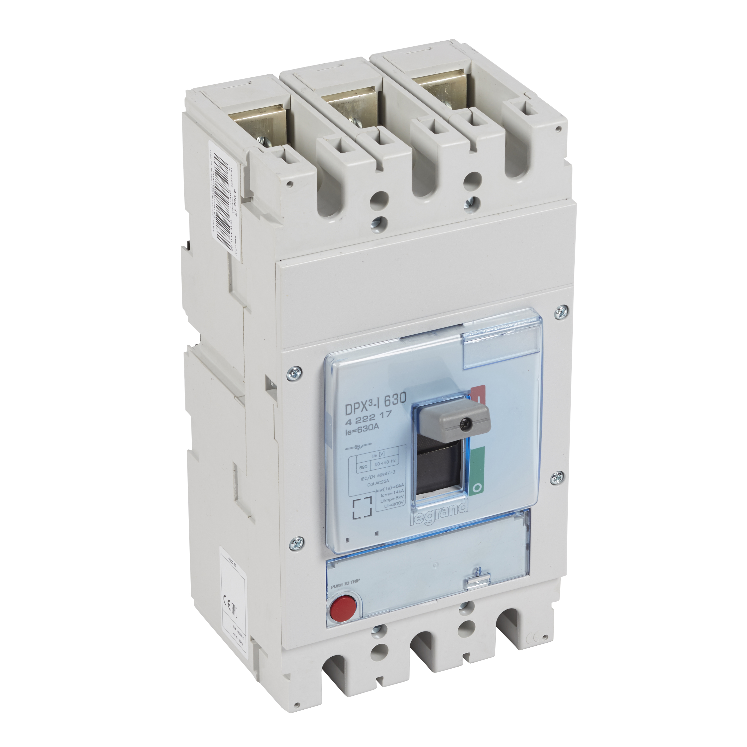 Legrand DPX3 630-I Выключатель-разъединитель 3P 630A. фото
