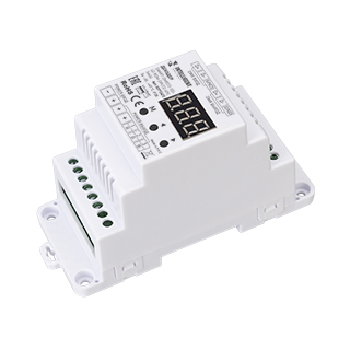 Arlight INTELLIGENT Декодер SMART-DMX512-103-62-RDM-DIN (12-48V, 3x6A) (IARL, IP20 Пластик, 5 лет) фото