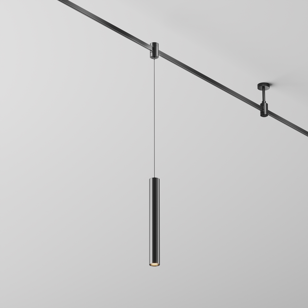 Maytoni Technical Трековый подвесой светильник Focus Led Flarity 3000K 5Вт 30° фото