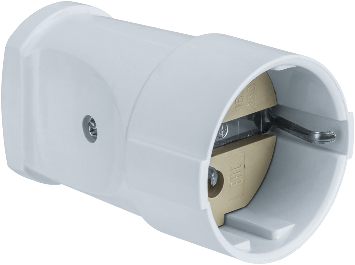 Розетка Navigator NCA-SK01-16A-E-WH переносная с/з белая (200/20/1)